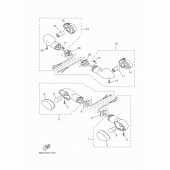 Схема вузла: Поворотники Yamaha YZF-R3