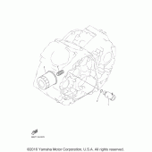 Схема вузла: Фільтр масляний Yamaha XVS950 Bolt R-Spec