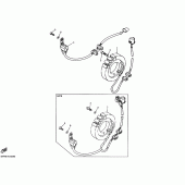 Схема вузла: Генератор Yamaha XVS400 Drag Star