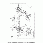Схема вузла: Карбюратор Yamaha TTR110 TT-R110