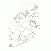 Схема вузла: Фара Yamaha WR250 WR250X