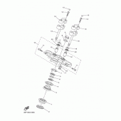 Схема вузла: Рульовий механізм Yamaha FZ8 FZ8 (Naked)