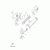Схема вузла: Вихлопна система Yamaha YP250 X-MAX