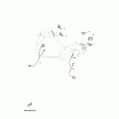 Схема узла: Пульт управления рулевой и Рычаг Yamaha YP250 X-MAX