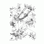 Схема вузла: Рама Yamaha YP400 Grand Majesty
