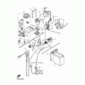 Схема вузла: Електроустаткування 2 Yamaha XJR1300