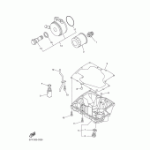 Схема узла: Масляный фильтр Yamaha YZF-R1 R1