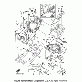 Схема узла: Крыло Yamaha FZ6 FZ6R