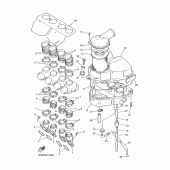 Схема узла: Впускная система Yamaha XJ600 Diversion (Naked)
