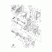 Схема узла: Промежуточная передача Yamaha XV1900 Stratoliner S