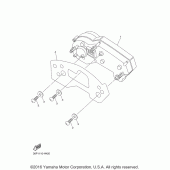 Схема вузла: Панель приладів Yamaha FZ6 FZ6R