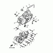 Схема узла: Картер двигателя Yamaha WR250 WR250Z