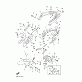 Схема узла: Крыло Yamaha FZ6 FZ6 (Naked)