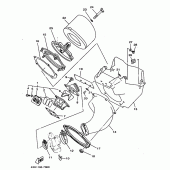 Схема вузла: Впускна система Yamaha WR250 WR250Z