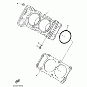 Схема вузла: Циліндр Yamaha TDM850
