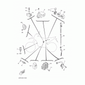 Схема вузла: Електроустаткування 2 Yamaha WR125 WR125R