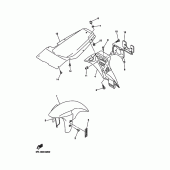 Схема узла: Крыло Yamaha YZF-R7 R7