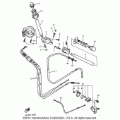 Схема вузла: Steering handle Yamaha YZF600R Thundercat