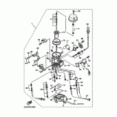 Схема узла: Карбюратор Yamaha XV1600 Wild Star