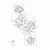 Схема вузла: Картер двигуна Yamaha MT125 MT-125