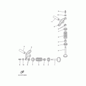 Схема вузла: Клапан Yamaha TTR125 TT-R125
