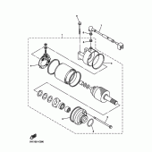 Схема вузла: Електричний стартер Yamaha FZ6 FZ6 FAZER S2