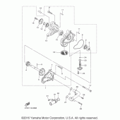 Схема вузла: Водяной насос Yamaha XVS1300 Stryker Bullet Cowl Cruiser