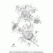 Схема узла: Головка цилиндра Yamaha XVS1100 V-Star Classic