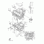 Схема вузла: Картер двигуна Yamaha YZF-R6/ YZF600 R6