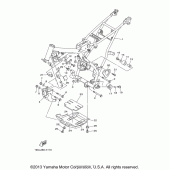 Схема узла: Рама Yamaha TTR125 TT-R125