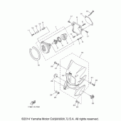 Схема вузла: Фара Yamaha XT250 XT250