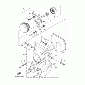 Схема узла: Фара Yamaha XT250 Serow