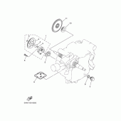 Схема вузла: Масляний насос Yamaha TTR90 TT-R90