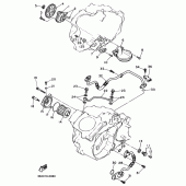 Схема узла: Масляный насос Yamaha SRX600