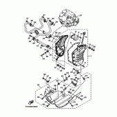 Схема вузла: Олійний бак Yamaha MT01 MT-01