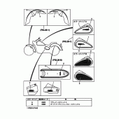 Схема вузла: Графіка та Емблема Yamaha XVS1100 Drag Star Classic