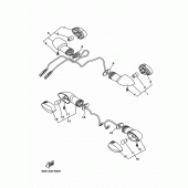 Схема вузла: Поворотники Yamaha XSR900/MTM850 XSR900