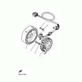 Схема вузла: Генератор Yamaha XVS250 Drag Star