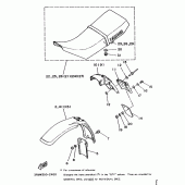 Схема узла: Опция (CHASSIS) Yamaha DT125 DT125R