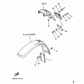 Схема узла: Опция (CHASSIS) Yamaha DT125 DT125R