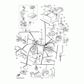 Схема вузла: Электрооборудование 2 Yamaha FZ1 FZ1 FAZER (S-TYPE ABS)