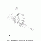 Схема вузла: Генератор Yamaha YZF-R1 R1S Limited Edition