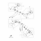 Схема узла: Поворотники Yamaha XTZ1200 Super Tenere