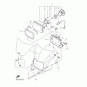 Схема вузла: Фара Yamaha WR250 WR250R