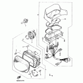 Схема вузла: Опція (ELECTRICAL) Yamaha XJ600 Diversion (S-TYPE)