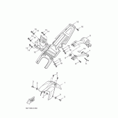 Схема узла: Крыло Yamaha YZF-R125