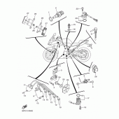Схема узла: Электрооборудование 1 Yamaha XJ6 Diversion F