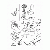 Схема вузла: Електроустаткування 2 Yamaha MT07/ MTT690 MT-07