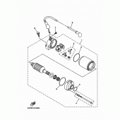 Схема вузла: Електричний стартер Yamaha XG250 TRICKER