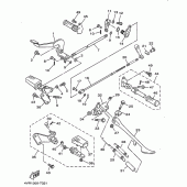 Схема вузла: Support repose pied Yamaha XVS650 Drag Star